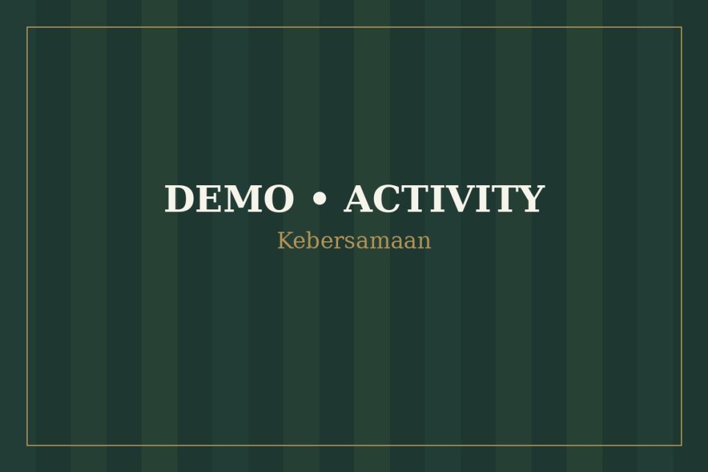 Kegiatan Kebersamaan Pesantren